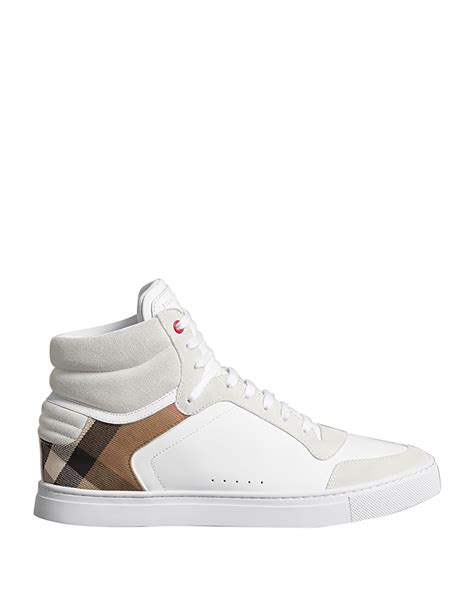 burberry tennis clothes|designer burberry high top sneakers.